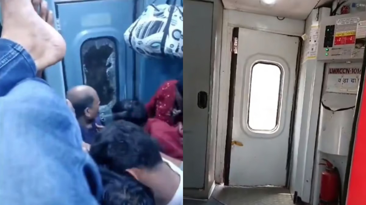 Indian Railway : एसी कोचों में तोड़फोड़ का वीडियो वायरल, रेलवे का जवाब आया सामने